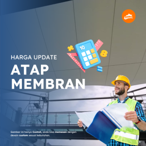 Harga atap membran per m2