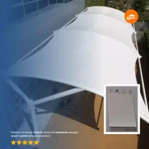 Tenda membrane agtex 851 gsm