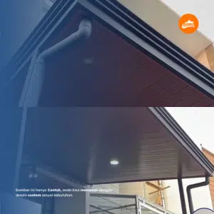 Kanopi Cordoba + Plavon PVC