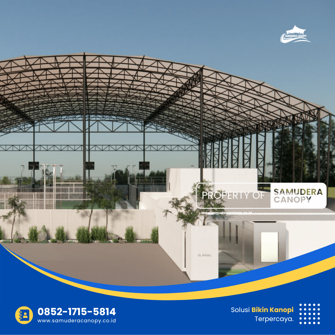 Atap Lapangan Padel Profesional | Jasa #1 di Indonesia - Detail