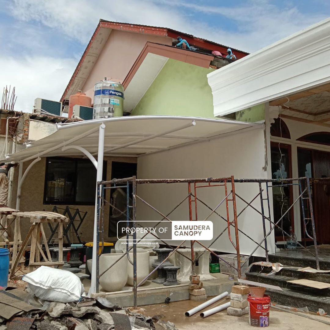 Kanopi Membran Jemuran Pakaian di Jakarta Selatan - Detail 2